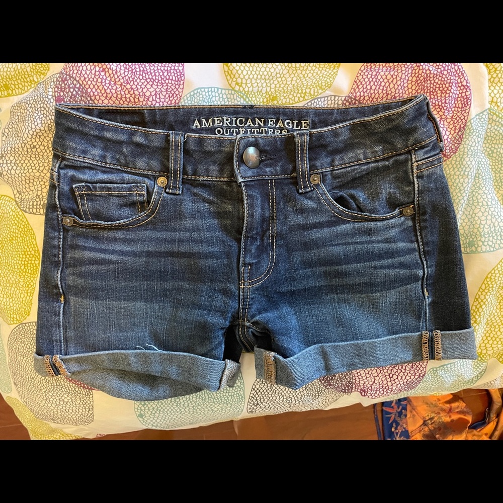 American eagle size 0 Jean shorts